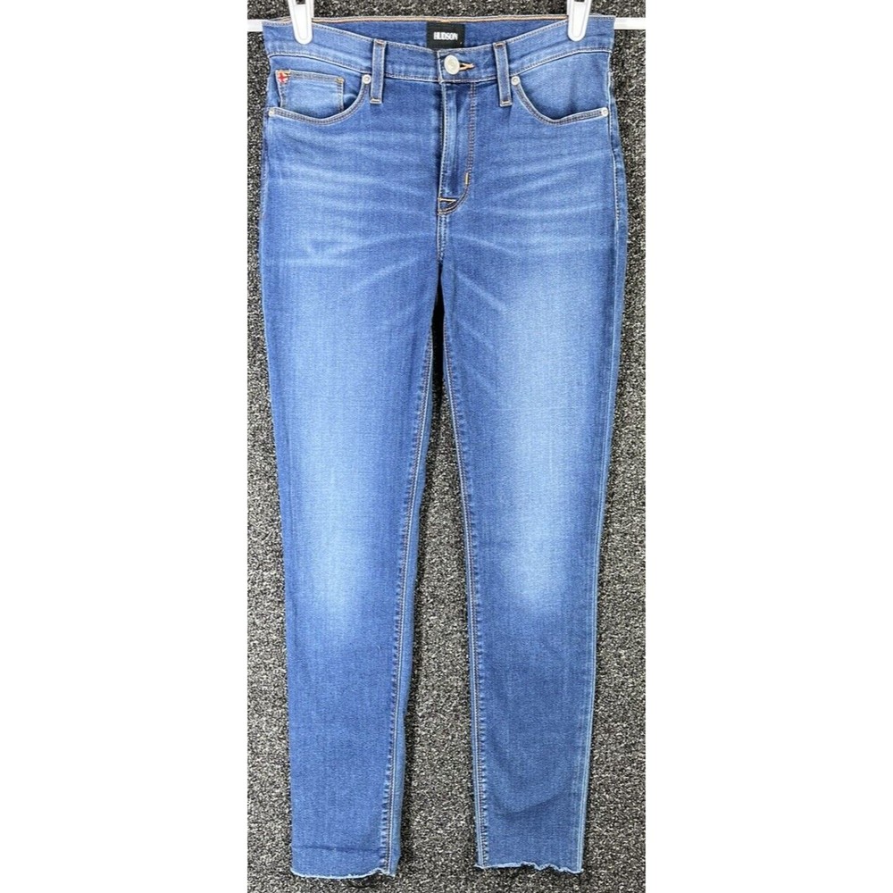 HUDSON Jeans Women's 27 Natalie Super Skinny Mid Rise Medium Wash Denim